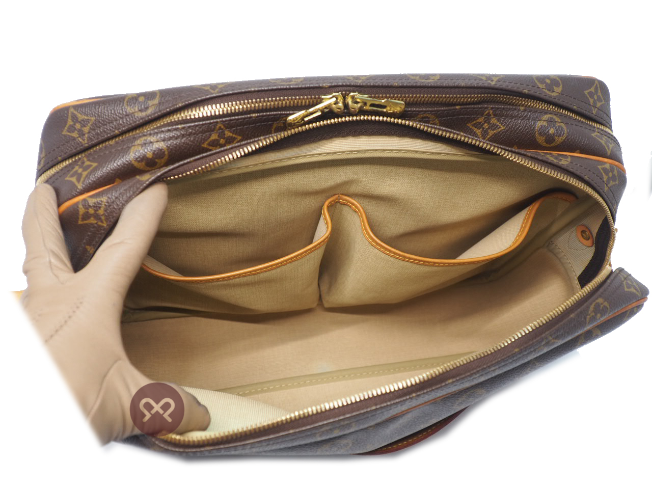 Louis Vuitton M45252 Monogram Canvas Reporter GM Messenger Bag (SP0094) - Image 11