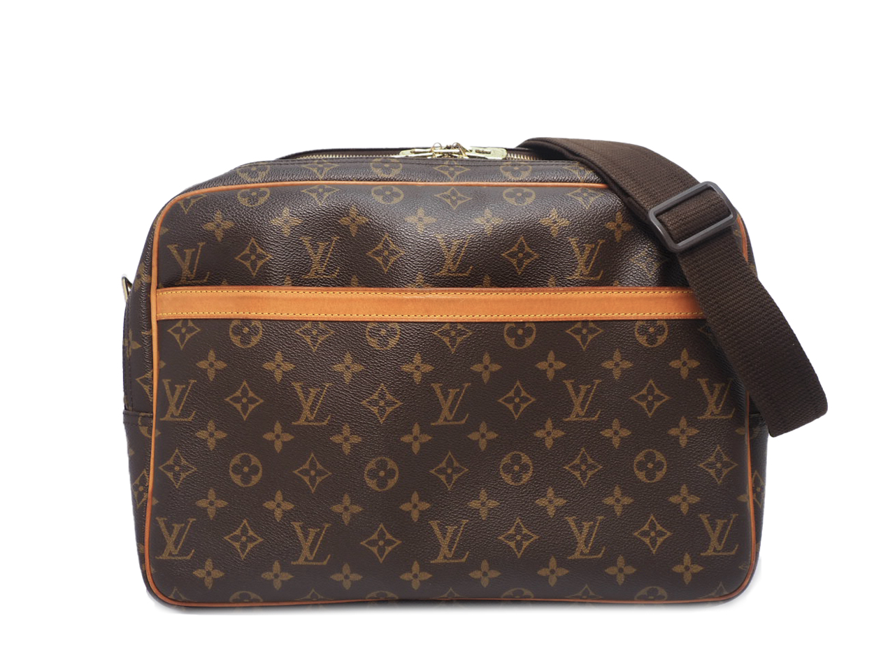 Louis Vuitton M45252 Monogram Canvas Reporter GM Messenger Bag (SP0094)