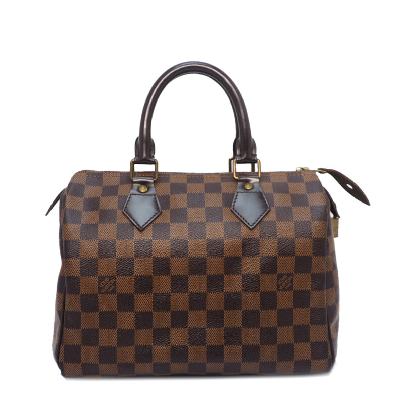 Louis Vuitton N41365 Damier Ebene Canvas Speedy 25 Tote Bag (AA0171)