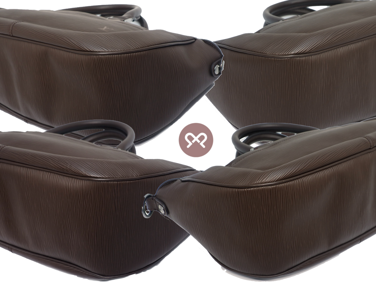 Louis Vuitton M5910D Epi Leather Moka/ Mocha Dhanura MM Tote/ Shoulder/ Crossbody Bag (AR1023) - Image 7