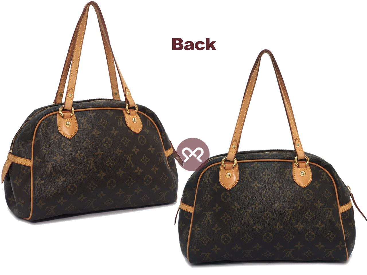 Louis Vuitton M95565 Monogram Canvas Montorgueil PM Shoulder Bag (SP4009) - Image 3