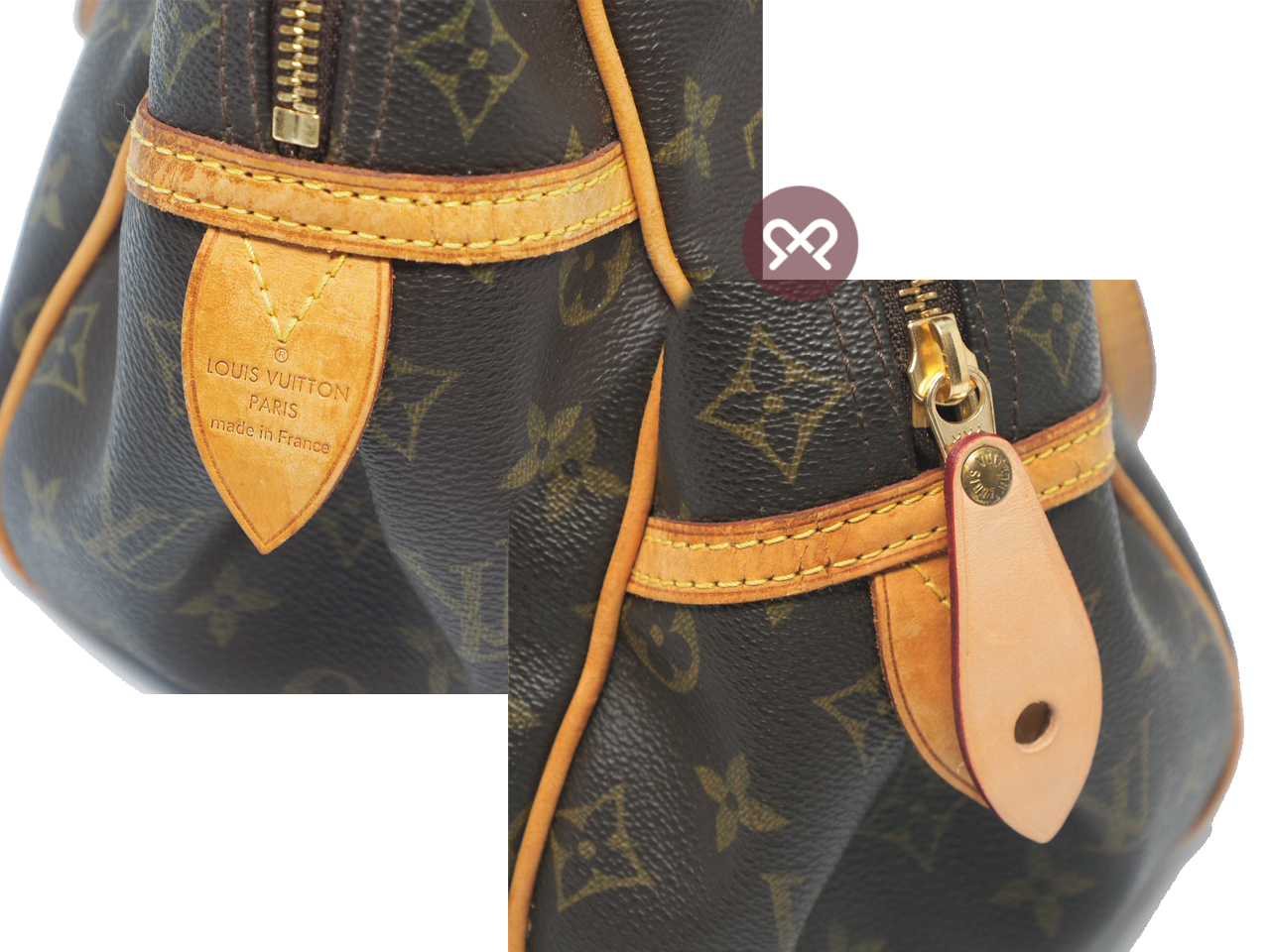 Louis Vuitton M95565 Monogram Canvas Montorgueil PM Shoulder Bag (SP4009) - Image 6