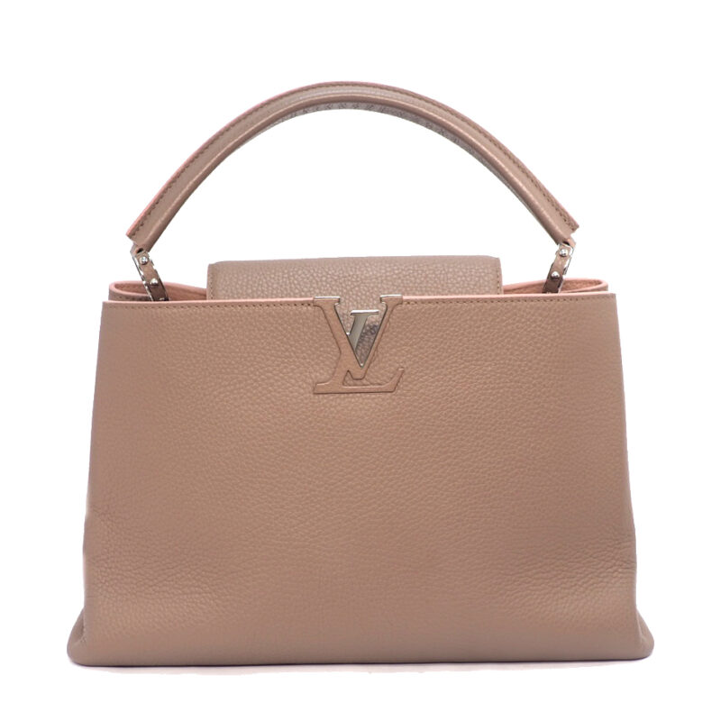 Louis Vuitton M94709 Magnolia Capucines MM Tote/ Shoulder bag (TR0185)