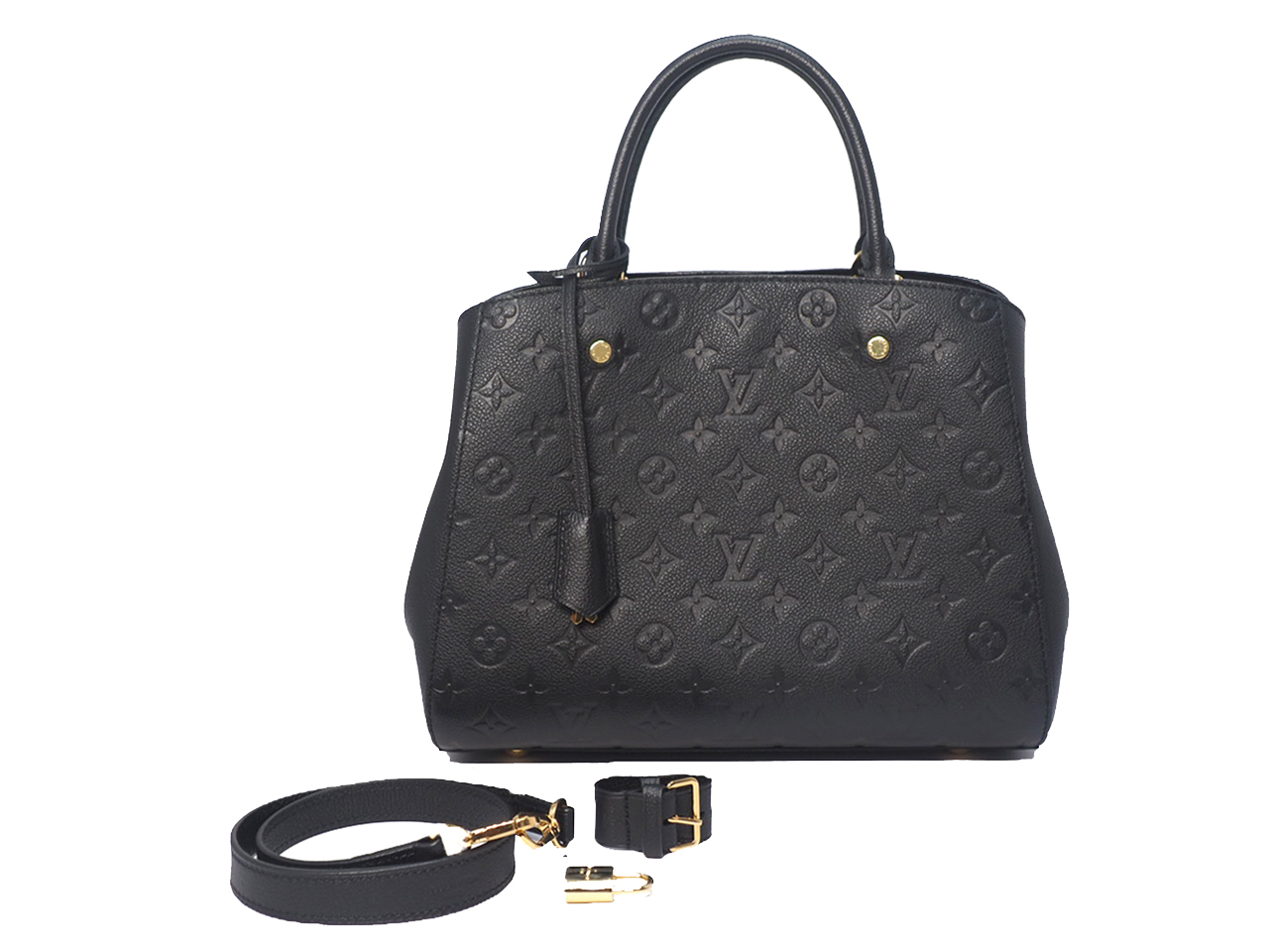 Louis Vuitton M41053 Montaigne BB Monogram Empreinte Leather (TJ1156)