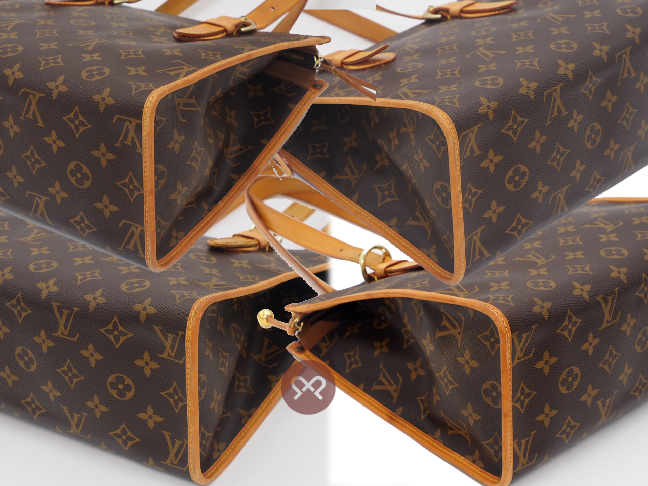 Louis Vuitton M40007 Monogram Canvas Popincourt Haut Shoulder Bag (FL0056) - Image 9