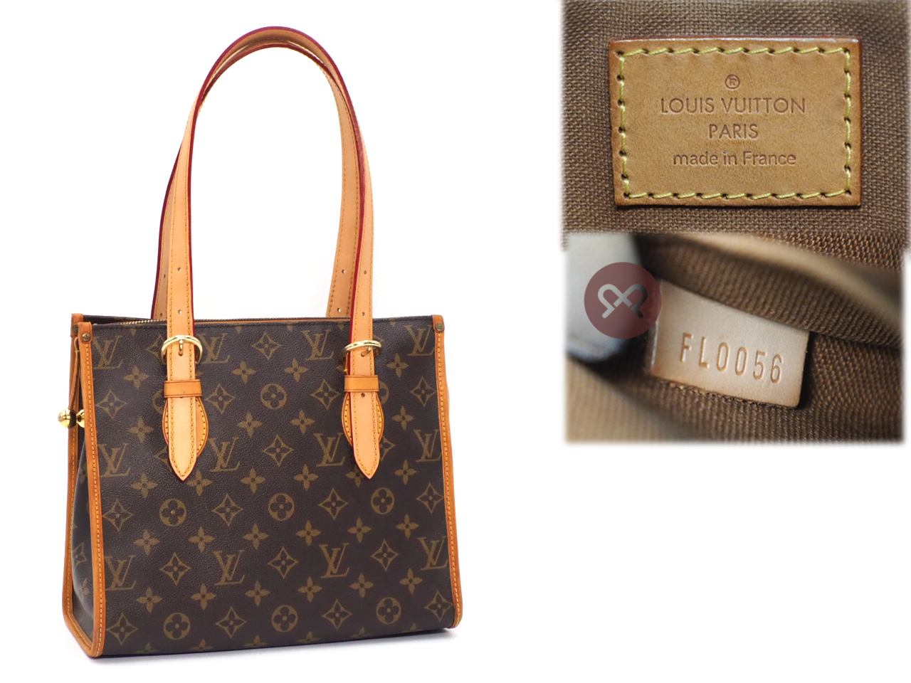 Louis Vuitton M40007 Monogram Canvas Popincourt Haut Shoulder Bag (FL0056) - Image 2