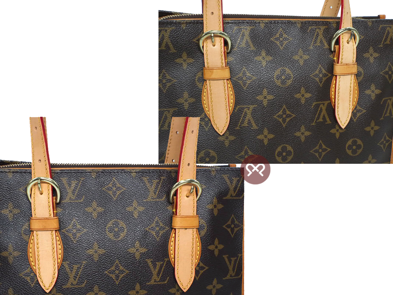 Louis Vuitton M40007 Monogram Canvas Popincourt Haut Shoulder Bag (FL0056) - Image 8