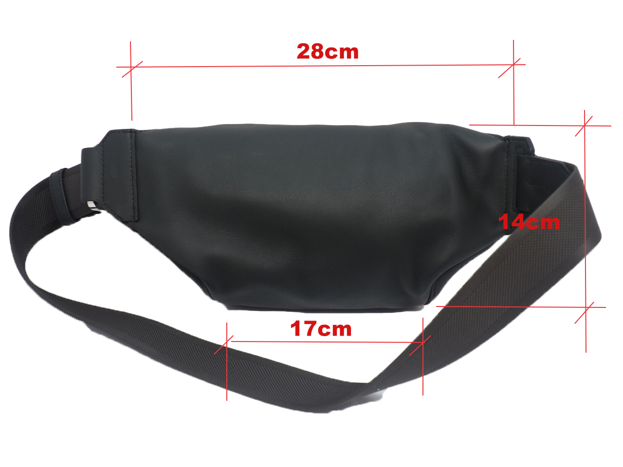 Hermes Dark Grey/ Black Calf Leather CitySlide PM C Stamp Cross Body Multiple/ Waist Belt Bag - Image 13