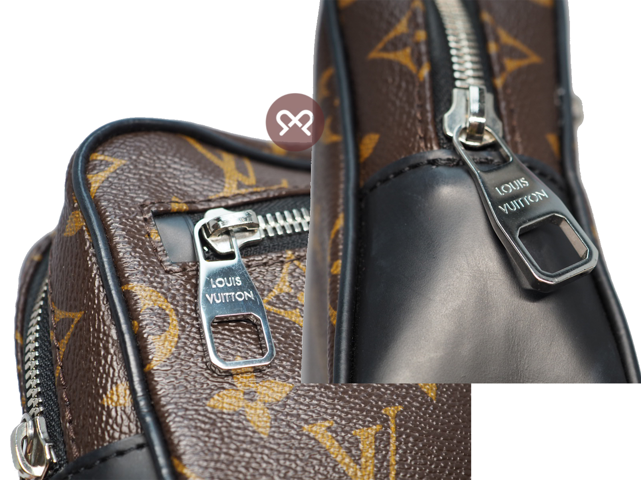 Louis Vuitton M42838 Monogram Canvas Pochette Kasai Macassar Clutch Bag ( SR4126) - Image 5
