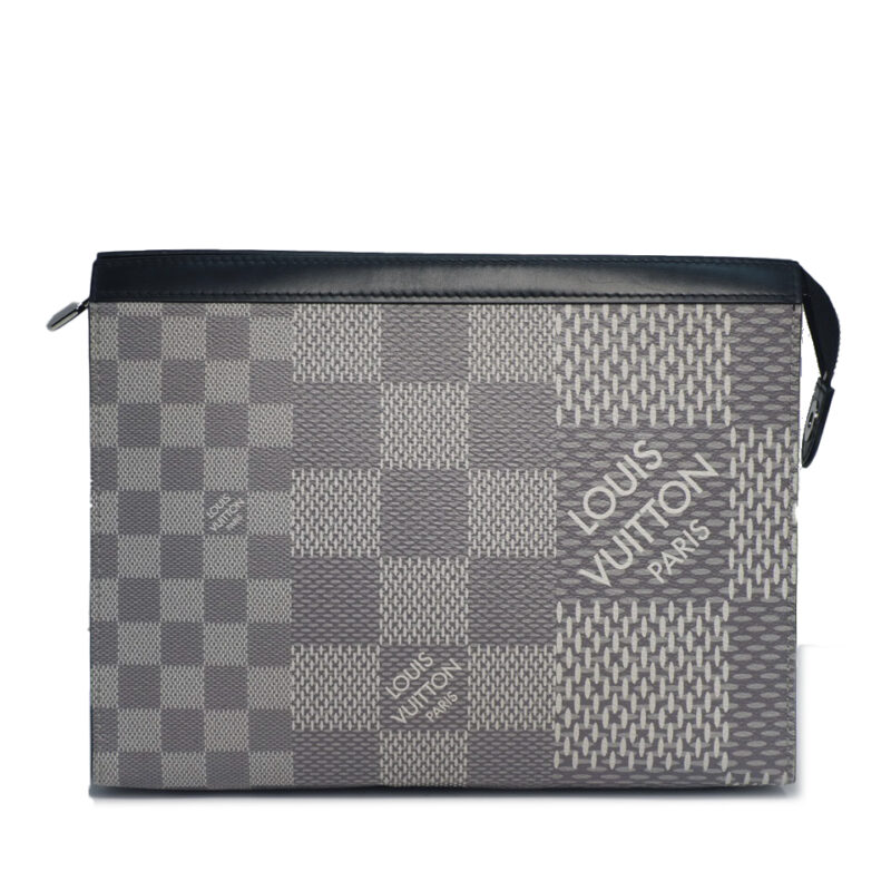 Louis Vuitton N60443 Damier Graphite Canvas Pochette Voyage MM (SP0211)