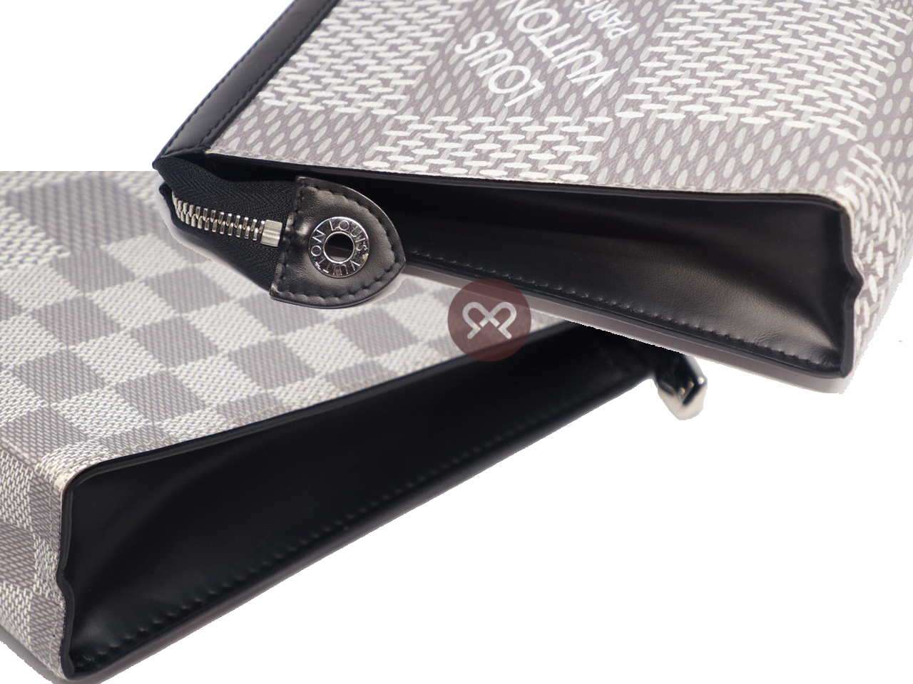 Louis Vuitton N60443 Damier Graphite Canvas Pochette Voyage MM (SP0211) - Image 6