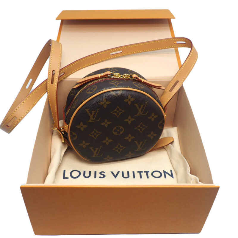 Louis Vuitton M45149 Monogram Canvas Boite Chapeau Souple PM Crossbody bag (DU0270)