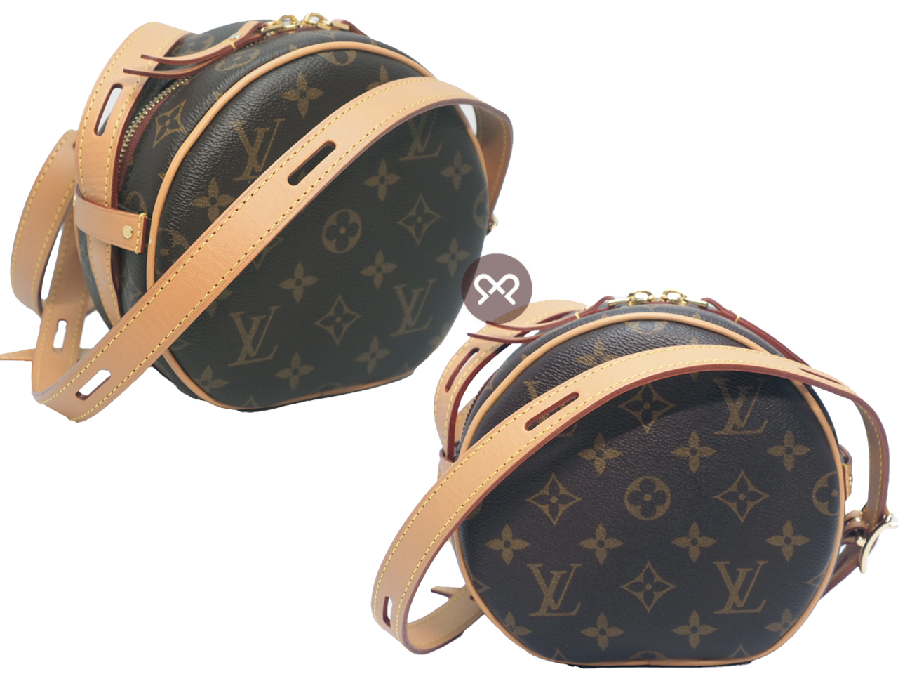 Louis Vuitton M45149 Monogram Canvas Boite Chapeau Souple PM Crossbody bag (DU0270) - Image 4
