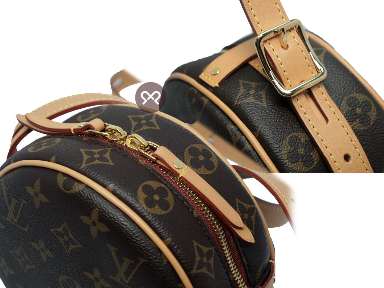 Louis Vuitton M45149 Monogram Canvas Boite Chapeau Souple PM Crossbody bag (DU0270) - Image 5