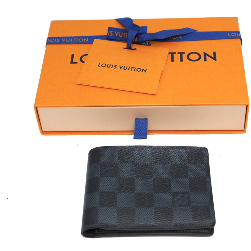 Louis Vuitton N63211 Damier Cobalt Multiple Wallet ( CT2118)