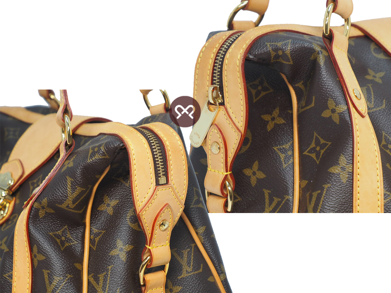Louis Vuitton M51186 Monogram Canvas Stresa PM Shoulder Bag (FL2190) - Image 5