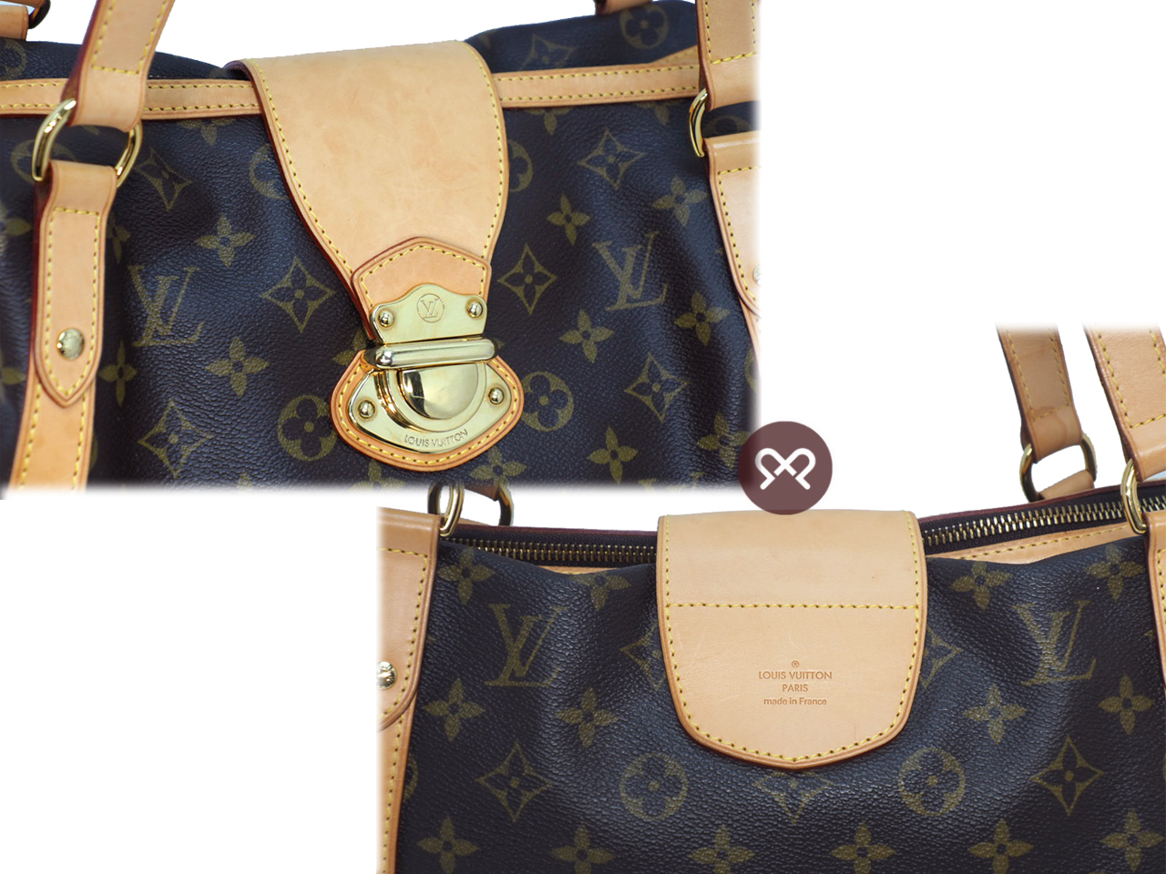 Louis Vuitton M51186 Monogram Canvas Stresa PM Shoulder Bag (FL2190) - Image 6