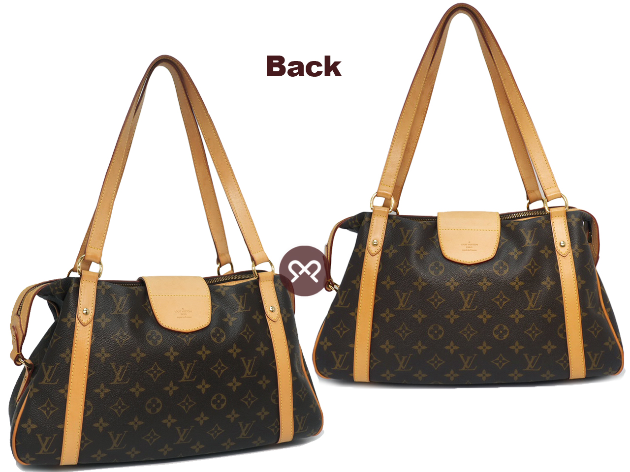 Louis Vuitton M51186 Monogram Canvas Stresa PM Shoulder Bag (FL2190) - Image 3