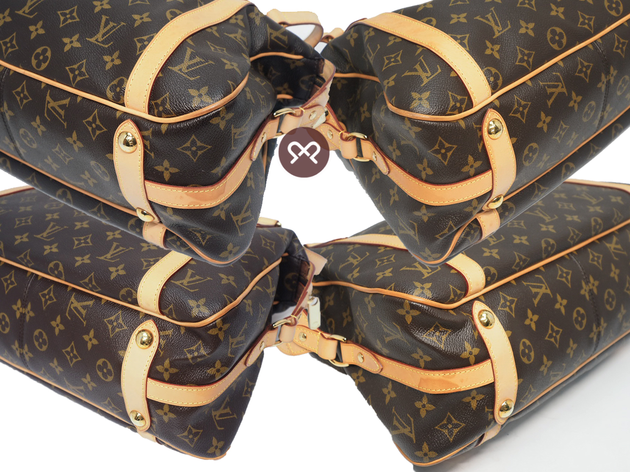 Louis Vuitton M51186 Monogram Canvas Stresa PM Shoulder Bag (FL2190) - Image 10