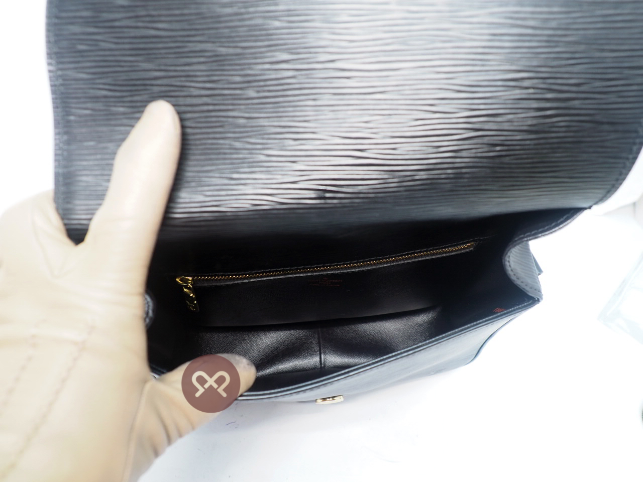 Louis Vuitton M52192 Black Epi Leather Saint-Cloud GM Bag (TH0939) - Image 7