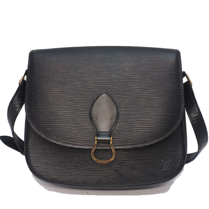 Louis Vuitton M52192 Black Epi Leather Saint-Cloud GM Bag (TH0939)