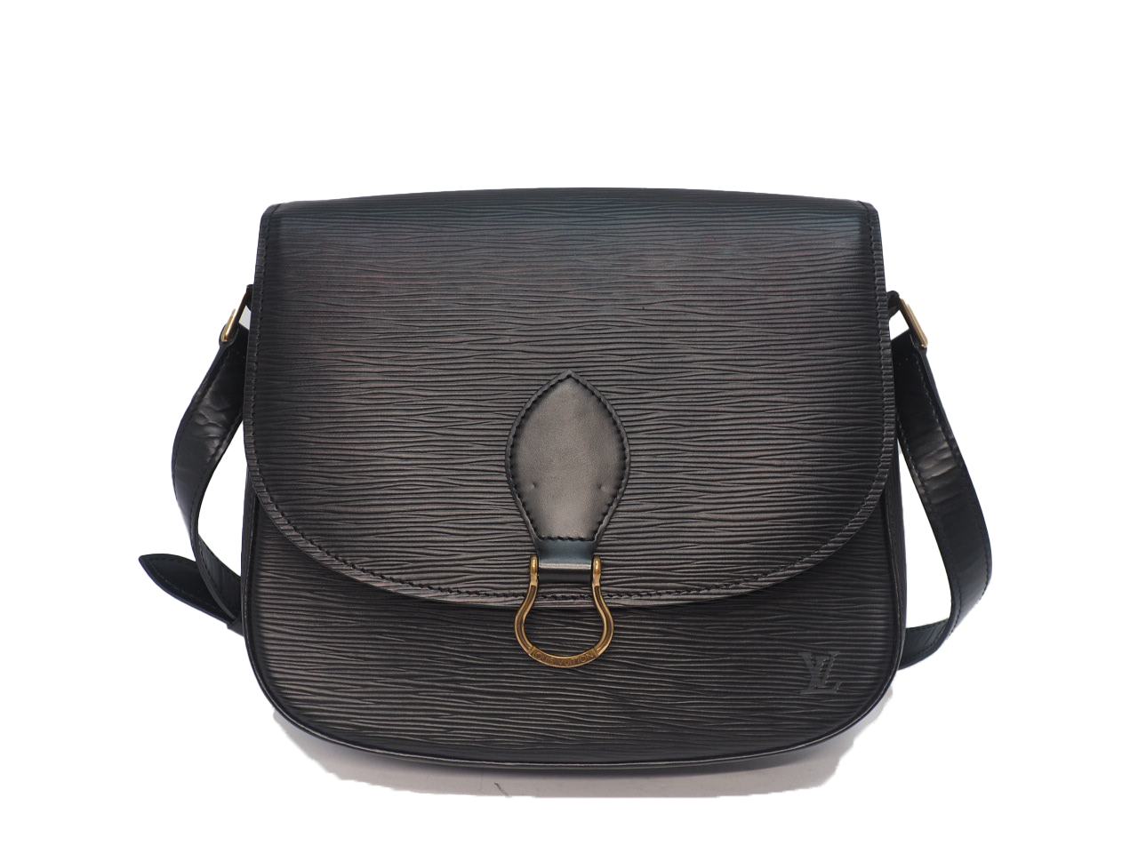 Louis Vuitton M52192 Black Epi Leather Saint-Cloud GM Bag (TH0939)