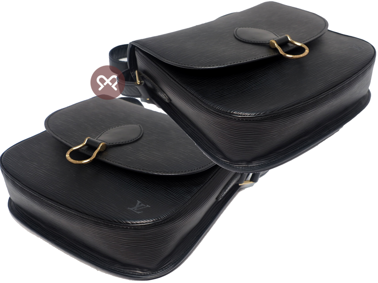 Louis Vuitton M52192 Black Epi Leather Saint-Cloud GM Bag (TH0939) - Image 5