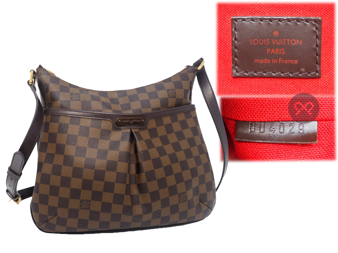 Louis Vuitton N42251 Bloomsbury PM Damier Canvas Crossbody / Messenger Bag (DU4029) - Image 2