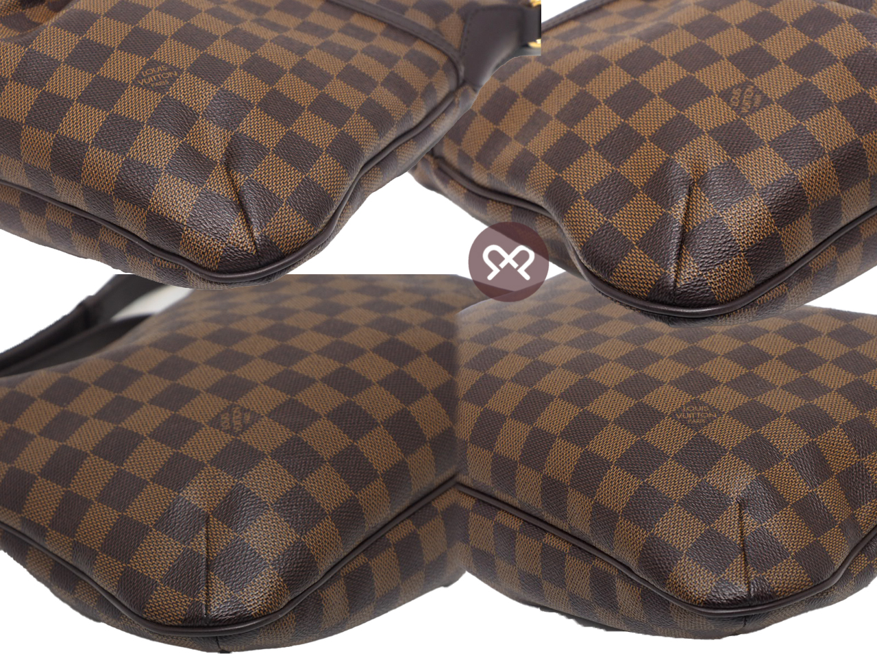 Louis Vuitton N42251 Bloomsbury PM Damier Canvas Crossbody / Messenger Bag (DU4029) - Image 7