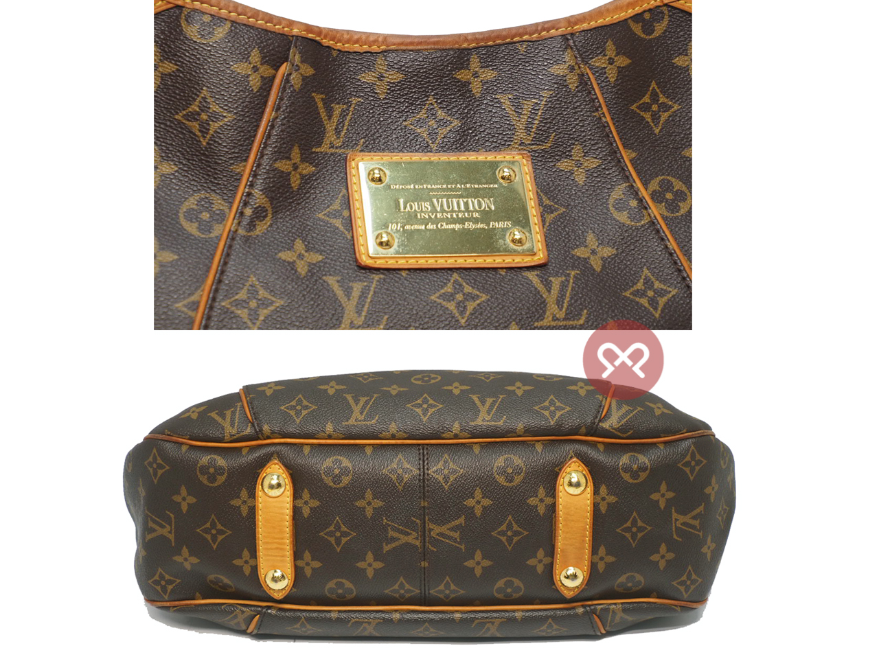 Louis Vuitton M56382 Monogram Canvas M56382 Galliera PM (SP4110) - Image 4