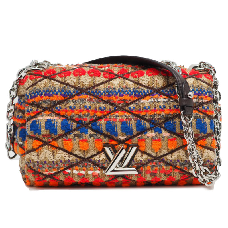 Louis Vuitton M42073 Malletage Tweed Go-14 PM Shoulder /Crossbody Bag ( PO1106)