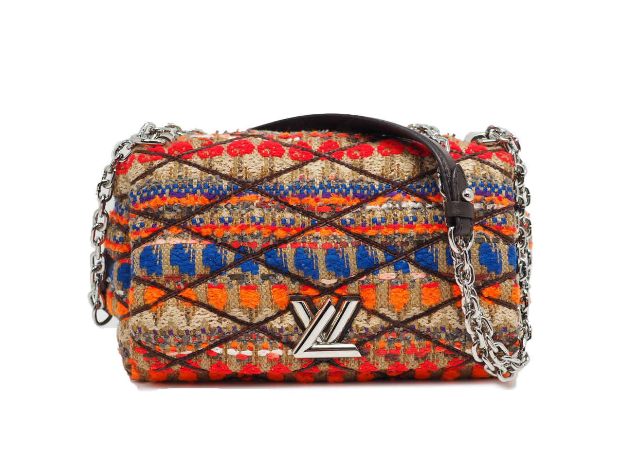 Louis Vuitton M42073 Malletage Tweed Go-14 PM Shoulder /Crossbody Bag ( PO1106)