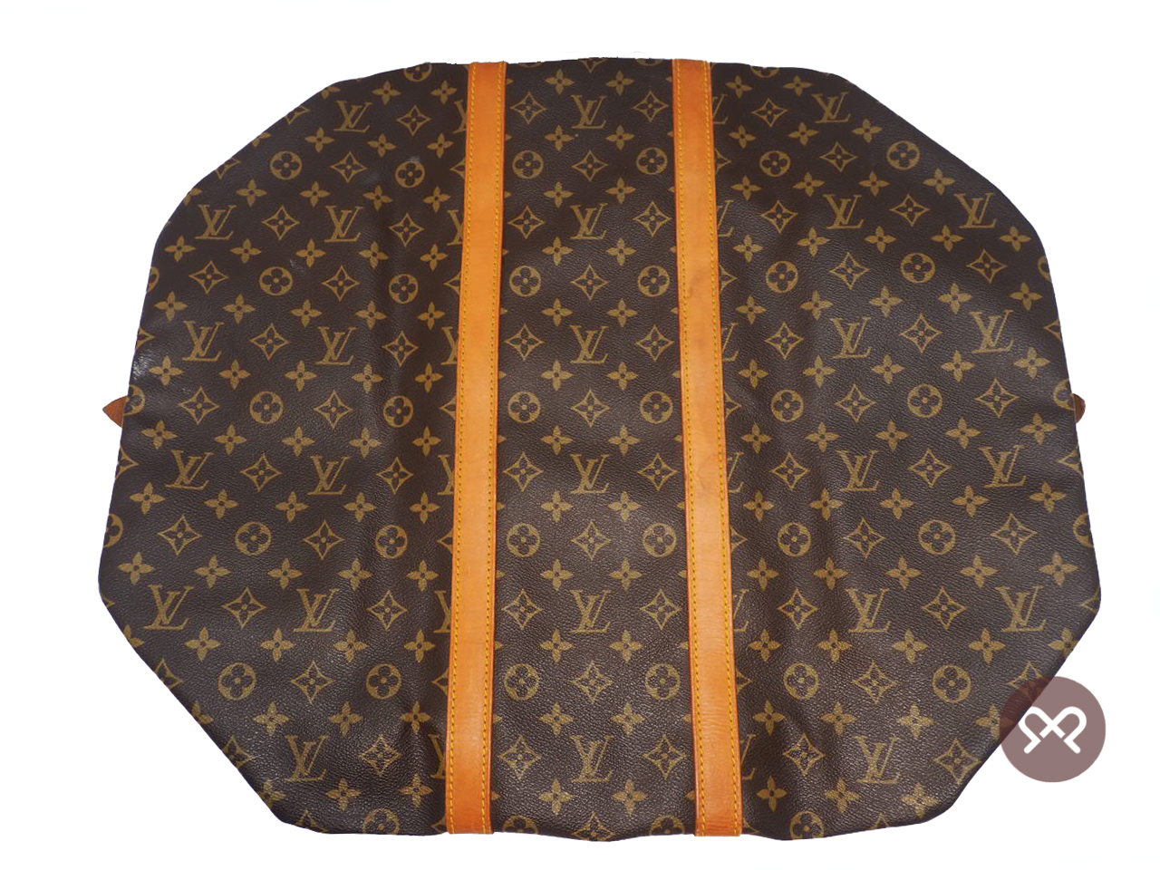 Louis Vuitton Monogram KEEPALL 55 Travel / Weekend Luggage Boston bag (VI862) - Image 3