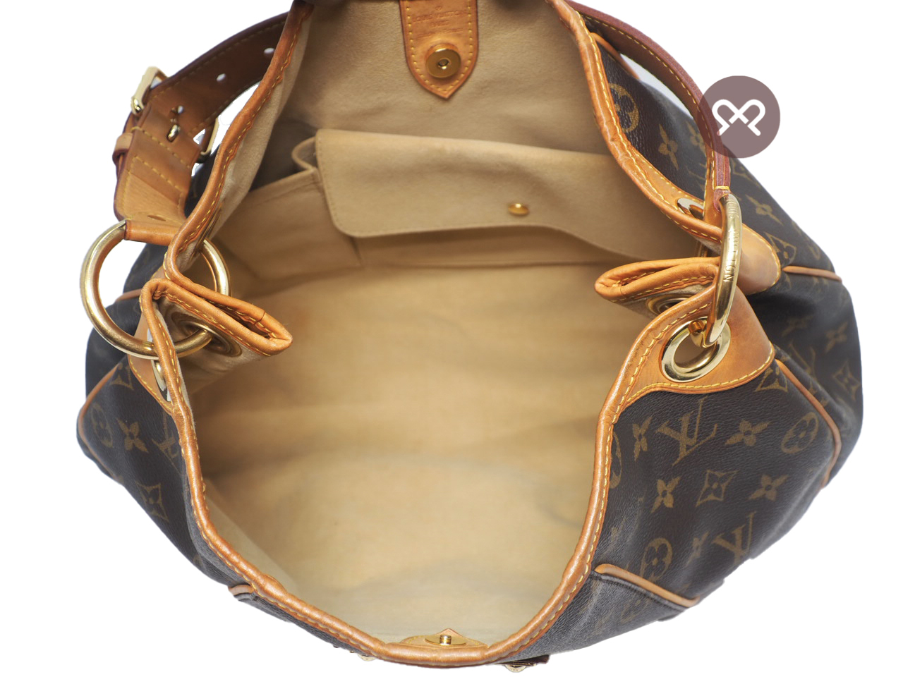 Louis Vuitton M56382 Monogram Canvas M56382 Galliera PM (FL0130) - Image 9