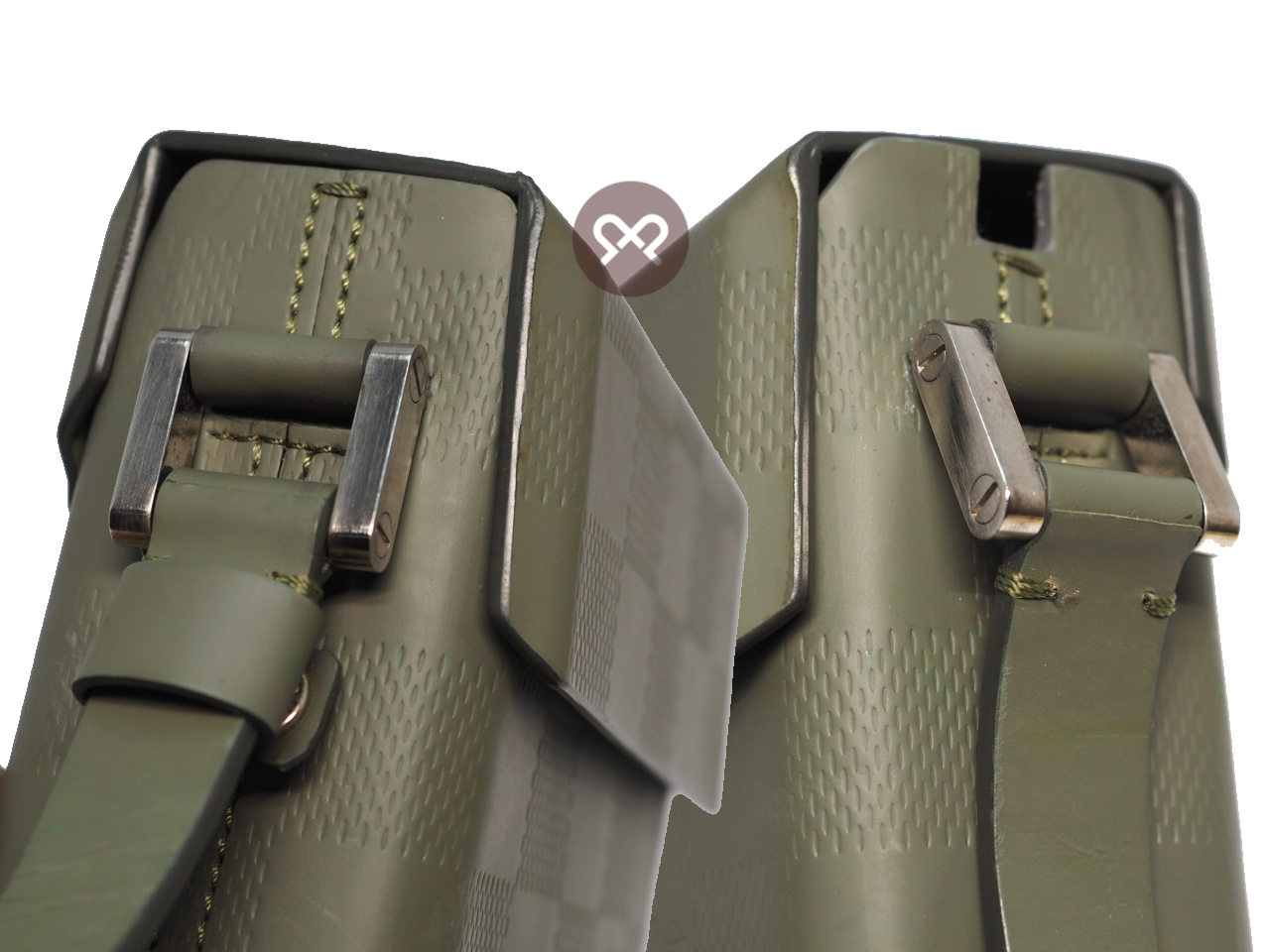 Louis Vuitton Damier Infini Military Green Leather Mini Square Crossboy Bag (SN0041) - Image 5