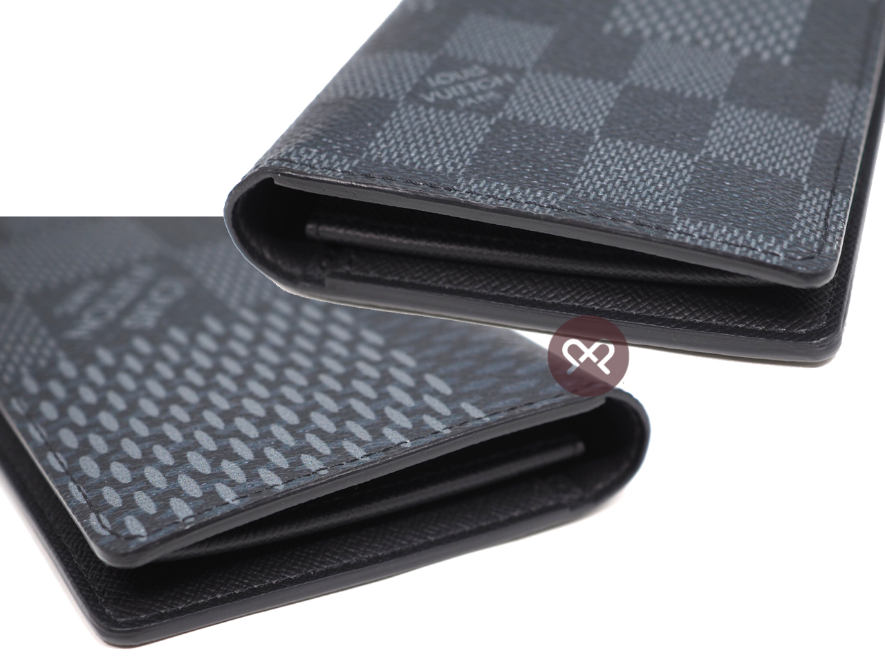 Louis Vuitton N60436 Damier Graphite 3D canvas Brazza Wallet -RFID - Image 8
