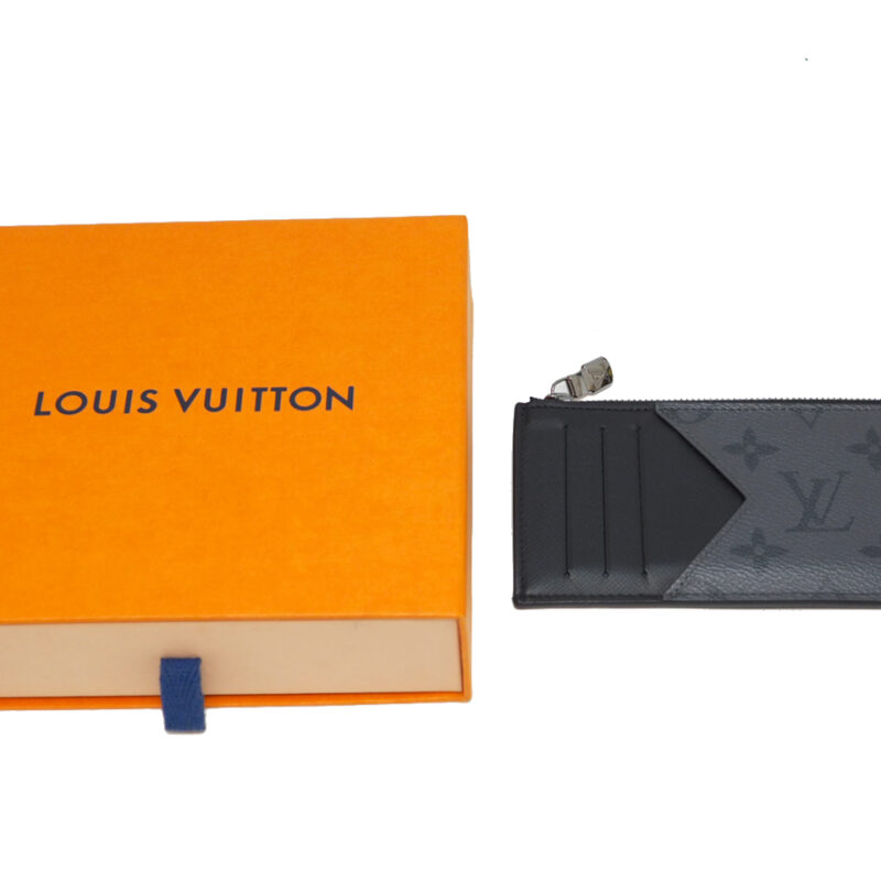 Louis Vuitton M69533 Monogram Eclipse Canvas Coin Card Holder