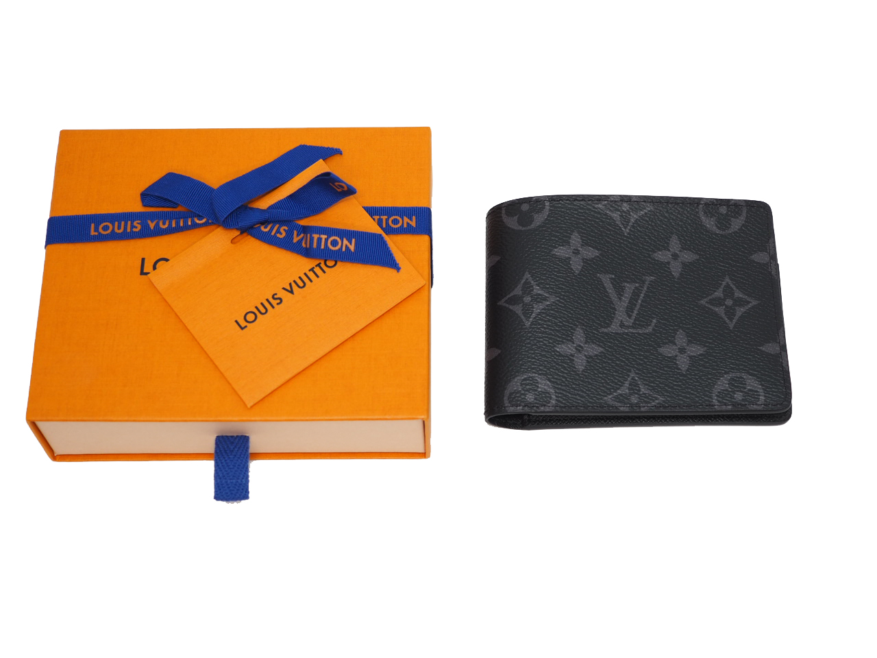 Louis Vuitton M61695 Monogram Eclipse Multiple Wallet (RFID)