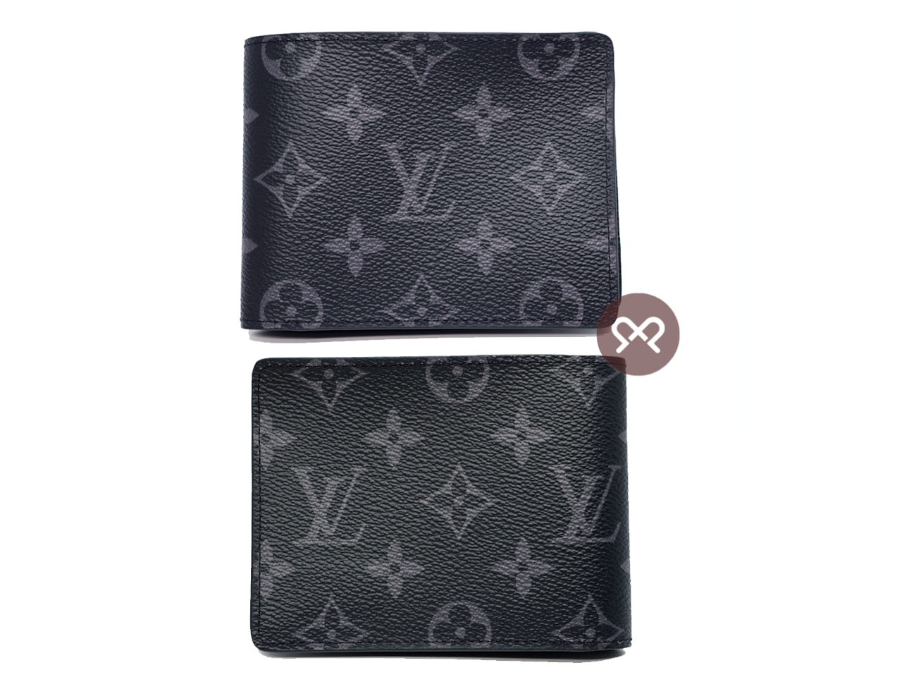 Louis Vuitton M61695 Monogram Eclipse Multiple Wallet (RFID) - Image 2