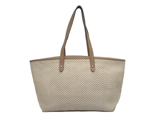 HERMES Chennai GM Beige N Stamp Horizontal Shoulder Bag