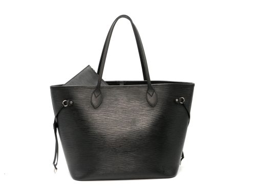 Louis Vuitton Black Epi Leather Neverfull MM Tote Bag (CA2123)