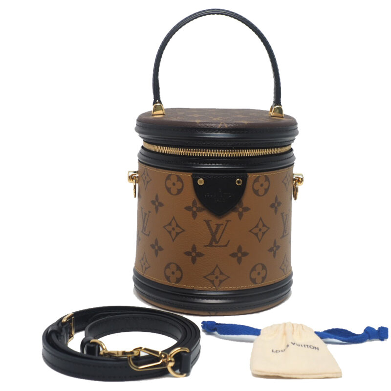 Louis Vuitton M43986 Monogram Reverse Canvas Cannes Crossbody Bag (RFID)