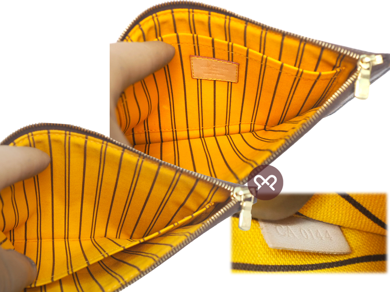 Louis Vuitton Monogram Canvas M40997 Neverfull MM Shopping Bag -CA0134/ CA0144 - Image 12
