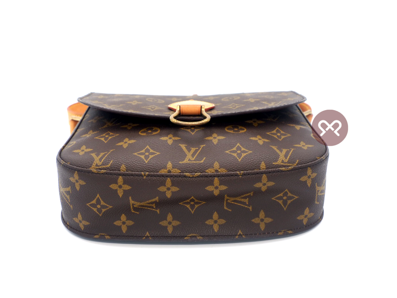 Louis Vuitton M51242 Monogram Canvas Saint-Cloud GM Crossbody Bag- TH1900 - Image 5
