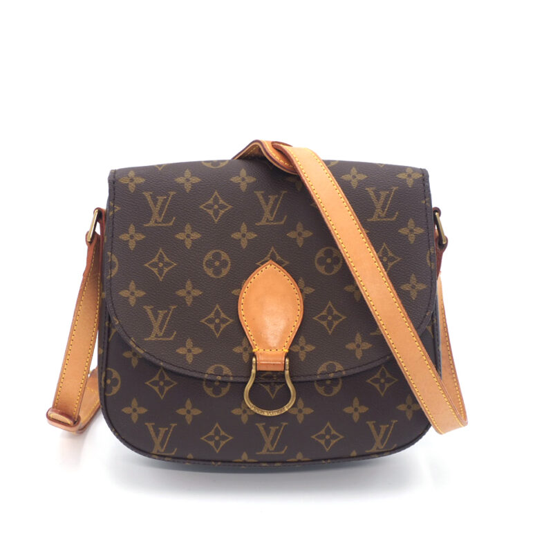 Louis Vuitton M51242 Monogram Canvas Saint-Cloud GM Crossbody Bag- TH1900