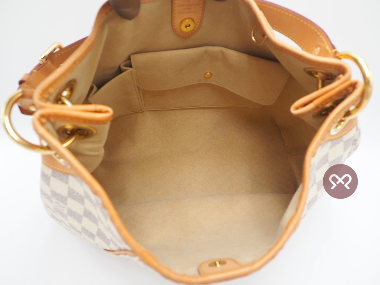 Louis Vuitton N55215 Damier Azur Galliera PM Hobo Bag (SP4019) - Image 8