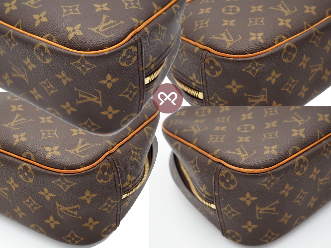 Louis Vuitton M42228 Monogram Canvas Trouville Beauty Case (BA0035) - Image 8