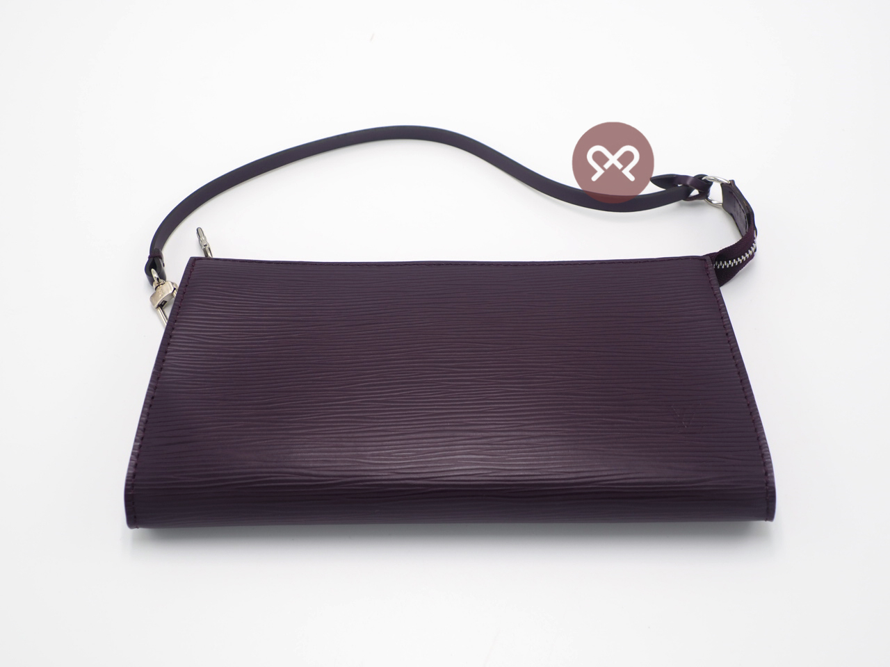 Louis Vuitton M5298K Cassis/ Purple Epi Leather Accessories Pouch (AR0018) - Image 5
