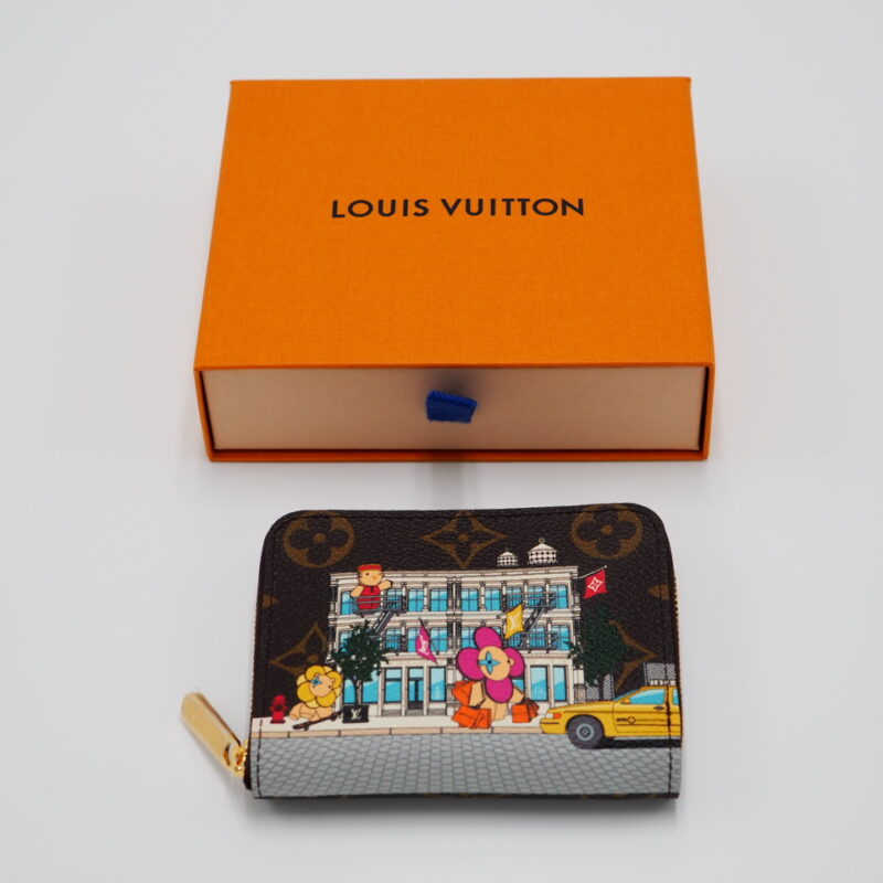 Louis Vuitton Monogram Jaune Christmas Animation 2022 Zippy Coin Purse- New York