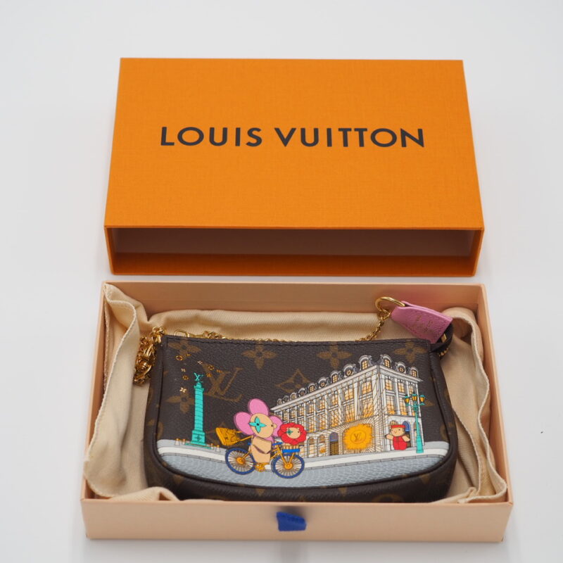 Christmas Limited Collection 2022 ! Louis Vuitton M81760 Mini Pochette Accessories -Paris